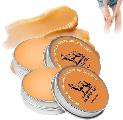 2PCS Nerve Relief Balm for Neuropathy, Natural Joint Care Soothing Massage Cream with Magnesium and Menthol in Saudi Arabia