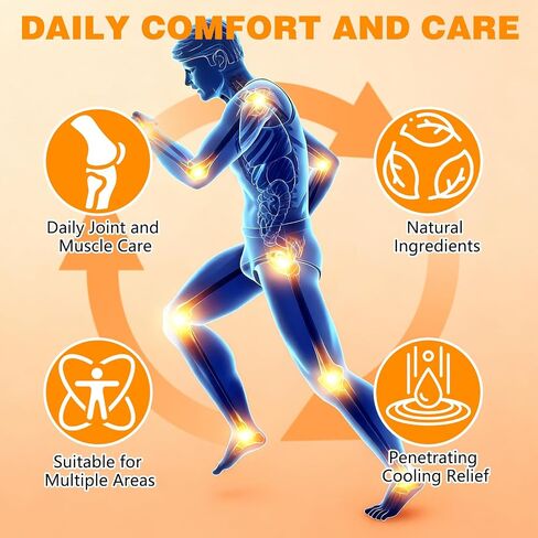 2PCS Nerve Relief Balm for Neuropathy, Natural Joint Care Soothing Massage Cream with Magnesium and Menthol in Saudi Arabia