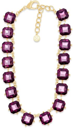 Martha Stewart Cushion Crystal Statement Necklace in Kuwait