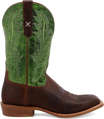 Twisted X Men's 12" Rancher, Wide Square Toe with CellSole, Sequoia & Cactus, 11 D in Kuwait