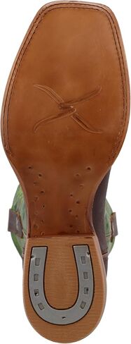 Twisted X Men's 12" Rancher, Wide Square Toe with CellSole, Sequoia & Cactus, 11 D in Kuwait