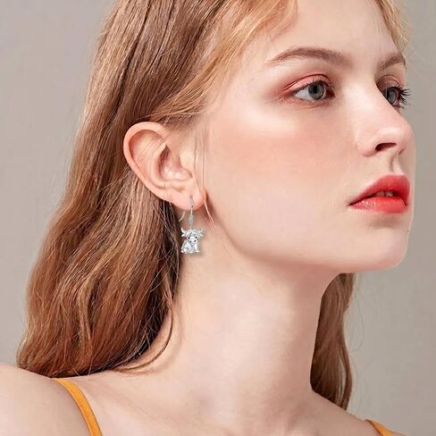Highland Cow Earrings for Women Highland Cow Dangle Drop Earrings Scottish Highland Cattle Jewelry Gifts for Cow Lovers in Saudi Arabia