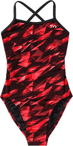 TYR Girls' Girls' Triadic Trinityfit Durafast Elite One Piece Swimsuit in Kuwait