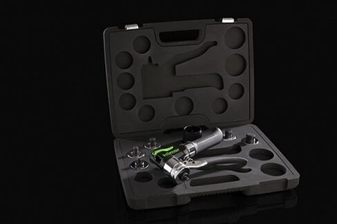 Hilmor 1964041 Deluxe Compact Swage Tool Kit with Case, HVAC Tools and Equipment for Maintenance and Repairs, Single Hand Operation, Black in Kuwait
