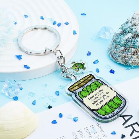 Emotional Support Pickle Keychains Inspirational Pickle Keychains Appreciation Gifts for Teen Girls Boys Pickles Accessories Stuff For Lovers Birthday Christmas Inspirational Gifts For Men Friends in Saudi Arabia