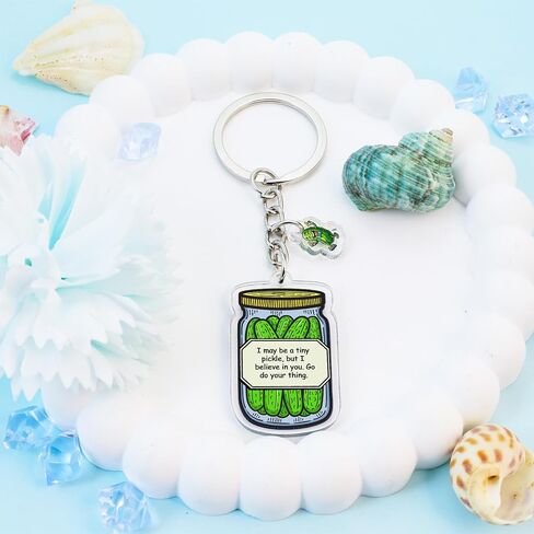 Emotional Support Pickle Keychains Inspirational Pickle Keychains Appreciation Gifts for Teen Girls Boys Pickles Accessories Stuff For Lovers Birthday Christmas Inspirational Gifts For Men Friends in Saudi Arabia