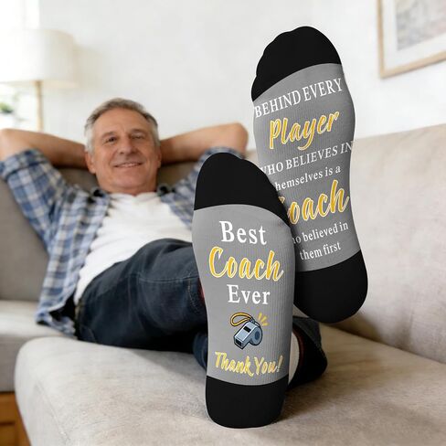 Coach Socks for Men Women Coach Thank You Gifts Soccer Coaches Gifts for Men End of Season Baseball Coaches Appreciation Gift for Softball Basketball Volleyball Football Coachs Retirement Christmas in Kuwait