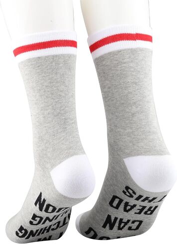 TSOTMO TV Show Socks If You Can Read This I'M Watching Funny Family Socks TV Fans Gift for Men Women (Young Socks) in Kuwait