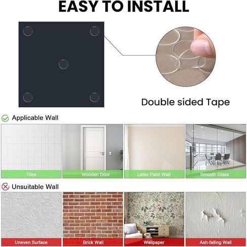 Full Length Wall Mirror Tiles, HD Glass Gym Mirror, Set of 12Pcs 12″×16″ Wall Mounted Mirrors for Home Gym, Dance Yoga Studio, Bedroom, Door in Saudi Arabia