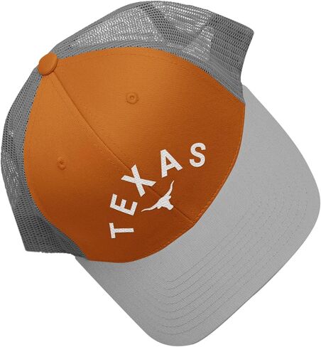 Printbox Originals Texas Longhorn Trucker Cap, Longhorn Embroidered Hat, Snapback Adjustable Closure Baseball Caps in Kuwait