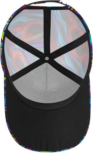 Tie Dye Baseball Cap Snapback Hats Adjustable Trucker Hat for Men Women in Saudi Arabia