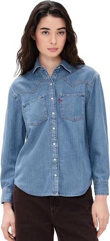 Levi's Women's Teodora Western Shirt in Kuwait