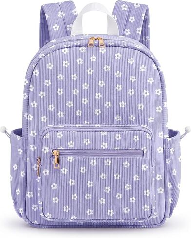 Corduroy Girls Backpack Set，Cute School Backpack for Teens Girls Kids Bookbags for Elementary High School Women Laptop Bags Daypacks Set With Lunch Bag and Pencil Case (Pink Bow, 3 Set) in Saudi Arabia