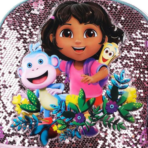 Bioworld Dora the Explorer Animated 5-Piece 16" Backpack And Lunch Set For School & Travel in Kuwait