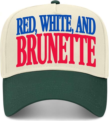 BROTHER TRUCKERS Red, White, and Brunette Hat in Kuwait