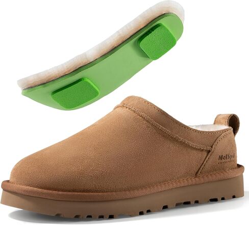 Mel&Syd Classic Micro Mini Boots: 100% Australian Sheepskin Lined - Waterproof Suede with Elastic Memory Foam Fall Winter Shoes for 2026 Fashion Women Daily Wearing In/Outdoor in Saudi Arabia