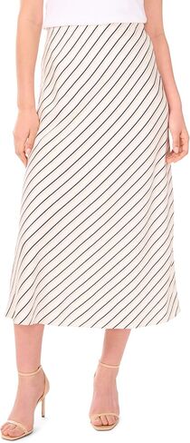 Vince Camuto Women's Striped Bias Skirt in Saudi Arabia