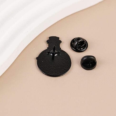 Cat Lover Happiness Potion Enamel Pin, Cute Black Cats Happiness Potion Bottle Pin Brooch, Magical Aesthetic Kittens Bottle Badge Brooch, Cute Witchy Badges For Cat Mom Mama Animal Lover Pet Owner, Kawaii Gothic Kitten Jewelry Accessories in Kuwait