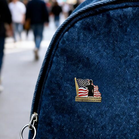 USA Thank You Women Veterans Day Lapel Pin Badge Brooch Decorations Gifts Memorabilia in Saudi Arabia