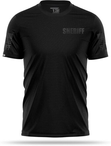 13FA Sheriff Men’s Performance Duty Shirt, Lightweight Breathable Stretch Uniform, Moisture-Wicking, Durable Fit in Saudi Arabia