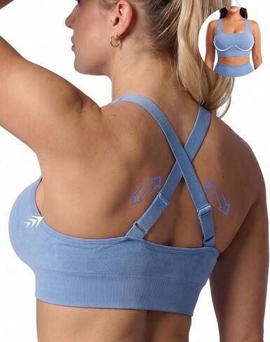 FITTIN Supoort Sports Bra for Women: Adjustable Straps 60%+ Less Bounce in Saudi Arabia