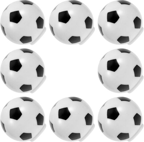 CALLARON 8pcs Soccer Ball Cabinet Drawer Knobs Plastic Decorative Pulls for Wardrobe Dresser Cupboard Handles, 33 Mm Height X 33 Mm Width, Room Decor Hardware in Kuwait