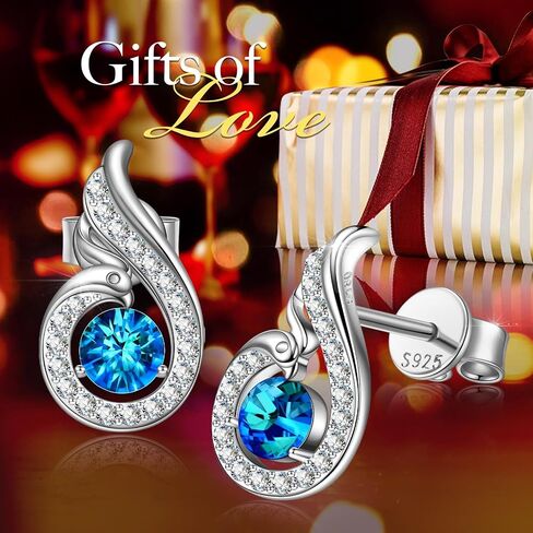 Kate Lynn Rise From the Ashes Phoenix Necklace & Earrings Set, Jewelry Gifts for Women in Kuwait