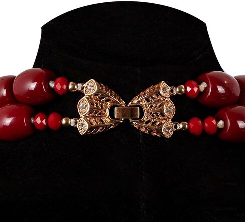 Two Layers Resin African Jewelry Set Dubai Gold Chunky Bridal Costume Necklace Set Gift Jewelry in Saudi Arabia