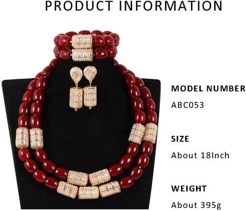 Two Layers Resin African Jewelry Set Dubai Gold Chunky Bridal Costume Necklace Set Gift Jewelry in Saudi Arabia