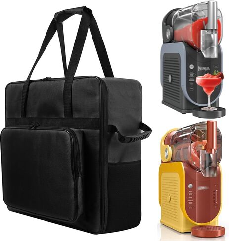 Slushie Machine Storage Bag Frozen Drink Maker Travel Bag Waterproof Nylon Carrying Bag for Ninja Professional Slushie Machine FS301/FS301C SLUSHi Professional Frozen Drink Maker in Saudi Arabia