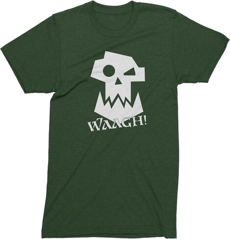 Ork Miniature Tabletop Wargaming Waagh Mens T-Shirt, Soft Cotton, Graphic Tee in Kuwait