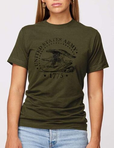 SWEET MEMORIES VINTAGE TEES U.S. Army® Est. 1775 Military Green Historical Tee | Officially Licensed in Saudi Arabia