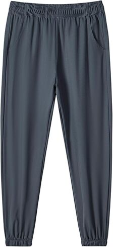 Kids Quick Dry Stretch Pants for Stretch Joggers for Lightweight Breathable Outdoor Casual Athletic Wear in Kuwait