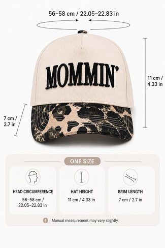 Mommin Trucker Hat for Women, Adjustable Embroidered Mom Baseball Cap -Christmas Mothers Day Birthday Gifts for Mom & Wife in Saudi Arabia
