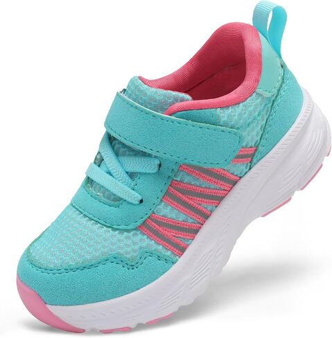 LeIsfIt Toddler Shoes Boys Girls Lightweight Athletic Sneakers Kids Non-Slip Cushioned Sneakers for Daily Play & Running in Saudi Arabia