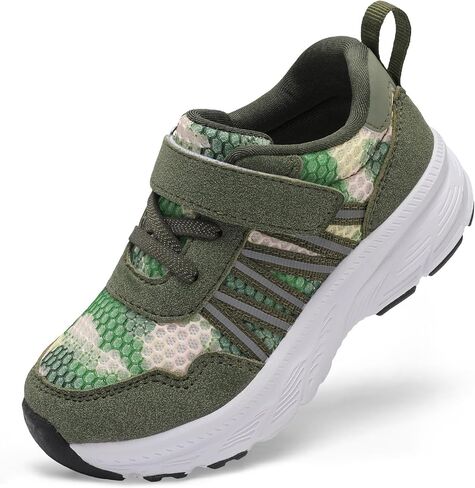 LeIsfIt Toddler Shoes Boys Girls Lightweight Athletic Sneakers Kids Non-Slip Cushioned Sneakers for Daily Play & Running in Saudi Arabia