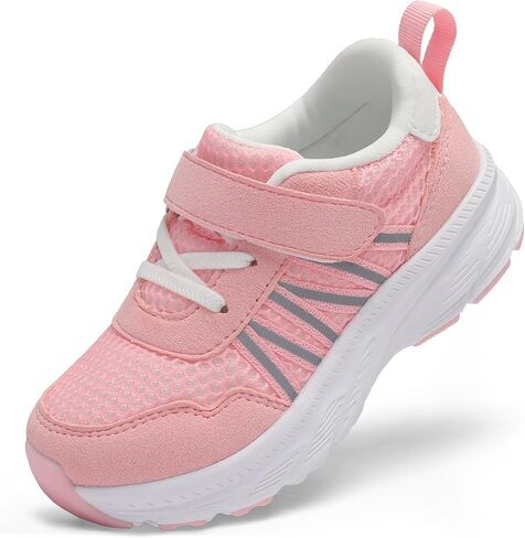 LeIsfIt Toddler Shoes Boys Girls Lightweight Athletic Sneakers Kids Non-Slip Cushioned Sneakers for Daily Play & Running in Saudi Arabia