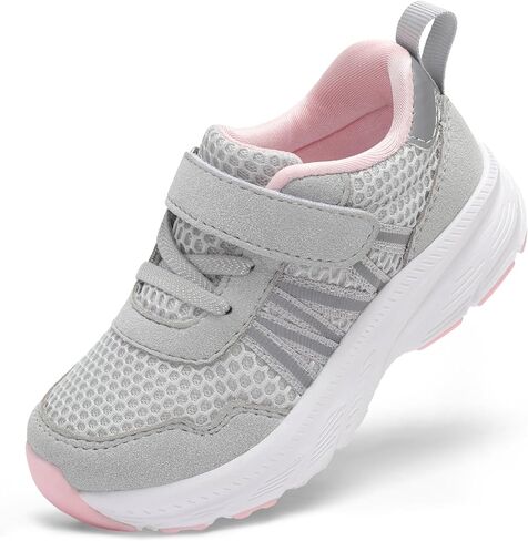 LeIsfIt Toddler Shoes Boys Girls Lightweight Athletic Sneakers Kids Non-Slip Cushioned Sneakers for Daily Play & Running in Saudi Arabia
