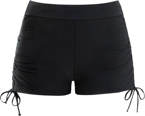 Girls Swim Shorts Multi Pack, Board Shorts for Swimming Size 5-14, Bathing Suit Bottom with Adjustable Straps in Kuwait