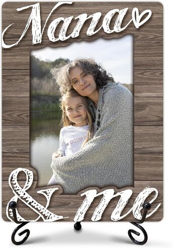 Daddy and Me Picture Frame, Dad Photo Frame, Thank You Gifts from Daughter Son, Father's Day Birthday Christmas Gifts for Men New Dad Father, Desk Tabletop Decor for 4 x 6 Photo-B06 in Saudi Arabia