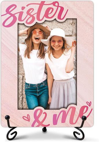 Daddy and Me Picture Frame, Dad Photo Frame, Thank You Gifts from Daughter Son, Father's Day Birthday Christmas Gifts for Men New Dad Father, Desk Tabletop Decor for 4 x 6 Photo-B06 in Saudi Arabia