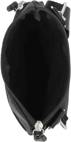 Harley-Davidson Women's Bar & Shield Logo Polyester Crossbody Purse, Black in Saudi Arabia
