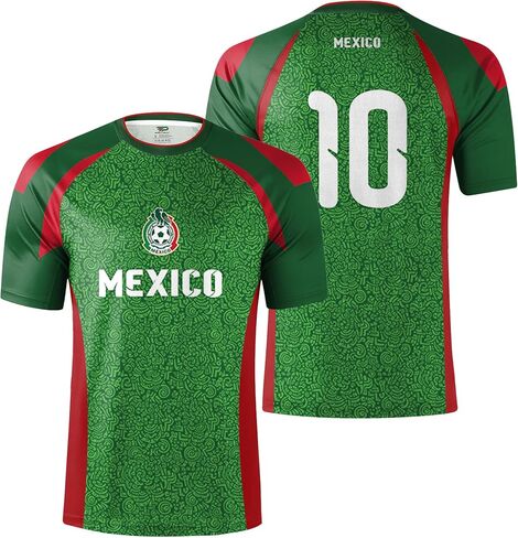 Men's Soccer Cup Jersey Breathable Fan Shirt Casual T-Shirt (S-XXL) in Saudi Arabia