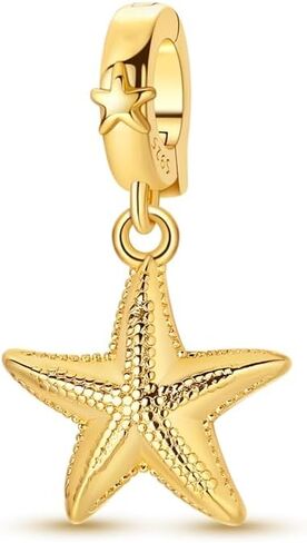 925 Sterling Silver Charms Suitable for Charm Necklaces, Bracelet Pendants Beads Jewellery Gift for Women in Kuwait