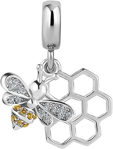KunBead Love Animal Bee Pendant Dangle Charms Compatible with Pandora Bracelets in Kuwait