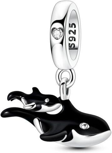 925 Sterling Silver Charms Suitable for Charm Necklaces, Bracelet Pendants Beads Jewellery Gift for Women in Kuwait