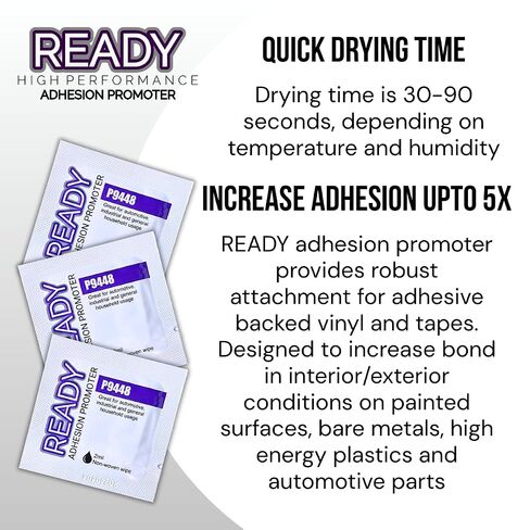Ready High Performance Adhesion Promoter 16 Pack, Improve Bond Upto 5X, Advanced UV Resistance (16) in Saudi Arabia