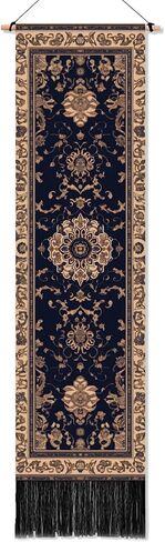 PLIGREAT Tree of Life Vertical Tapestry, Vintage Wall Hanging with Tassel Long Narrow Wall Tapestry for Bedroom Bathroom Living Room Home Art Decor Housewarming Gift, 52 x 13 Inch in Kuwait