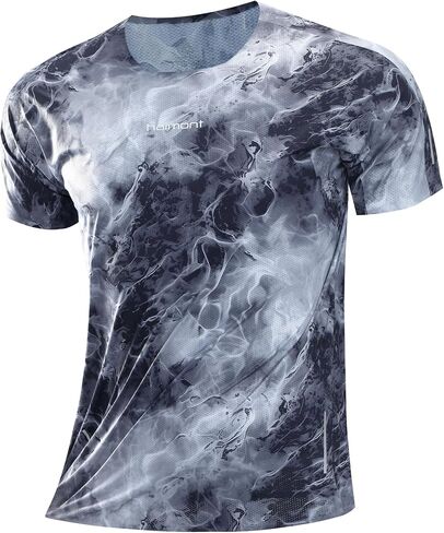 Haimont APEX Men's Trail Running Shirt Lightweight Quick Dry Seamless Running Tee for Race & Training in Saudi Arabia