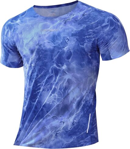 Haimont APEX Men's Trail Running Shirt Lightweight Quick Dry Seamless Running Tee for Race & Training in Saudi Arabia